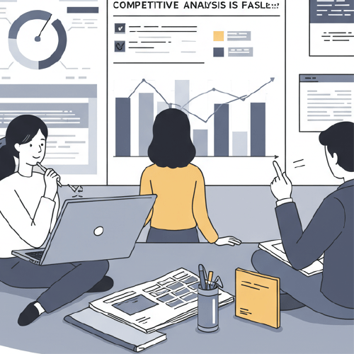 競合分析が手間